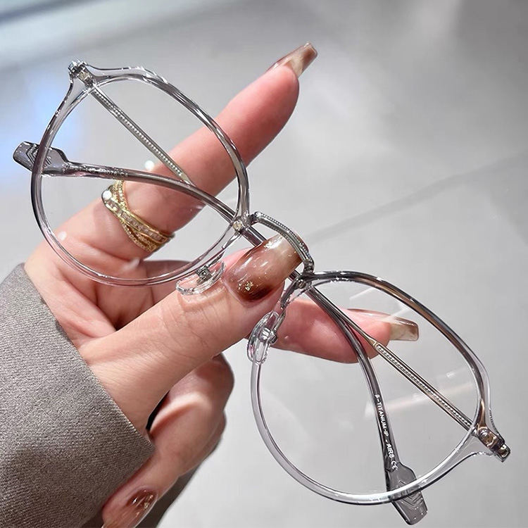 Eterlens｜メタルブリッジ8gカ超軽量｜ブルーライトカット｜クラシックレトロな老眼鏡