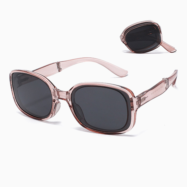 Eterlens｜透明感のあるオーバルフレーム｜折りたたみ 偏光｜トレンド偏光サングラス-Eterlens