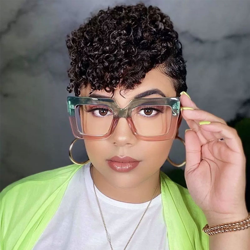 Eterlens | 太セルスクエアフレーム老眼鏡 | ブルーライトカット │ 欧米テイスト