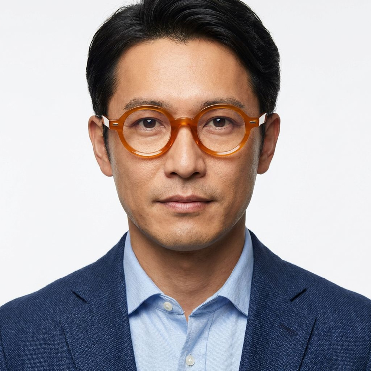 Eterlens│おしゃれなラウンド型メガネ