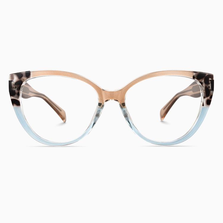 Eterlens│知的な透明感のあるキャッツアイ型メガネ