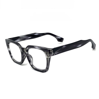 Eterlens | 水墨調極太フレーム老眼鏡  | ブルーライトカット | レトロな太セル