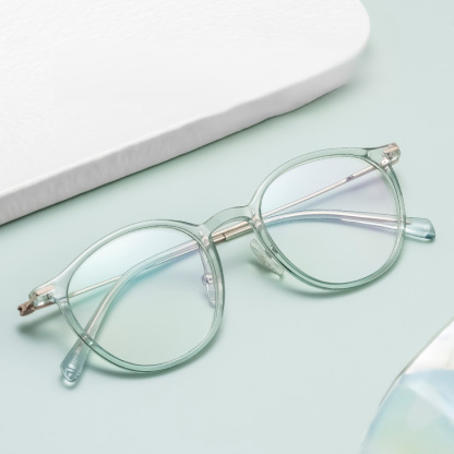 Eterlens｜すっぴんに最適なラウンドフレーム｜度付き対応｜小顔に見せる超軽量メガネ