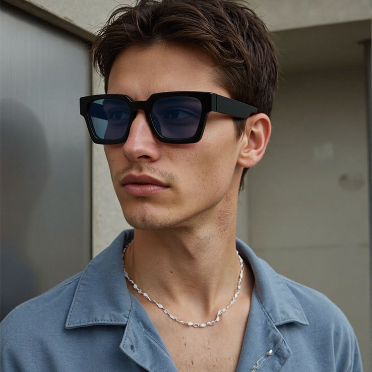 欧米スタイルスクエア型サングラス | Wellington Polar - 商品画像 3/33