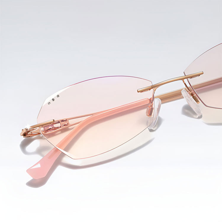 Eterlens ダイヤモンドカットエッジフレームレス老眼鏡-Eterlens