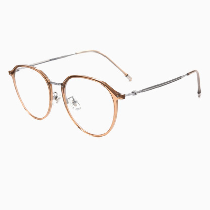 Eterlens｜超軽量ナチュラル風メガネ｜度付き対応｜レトロスタイル