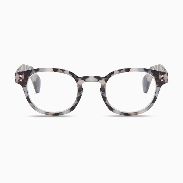 Eterlens ｜ べっこう風ボストンフレーム ｜ ブルーライトカット ｜ キーホールブリッジ老眼鏡