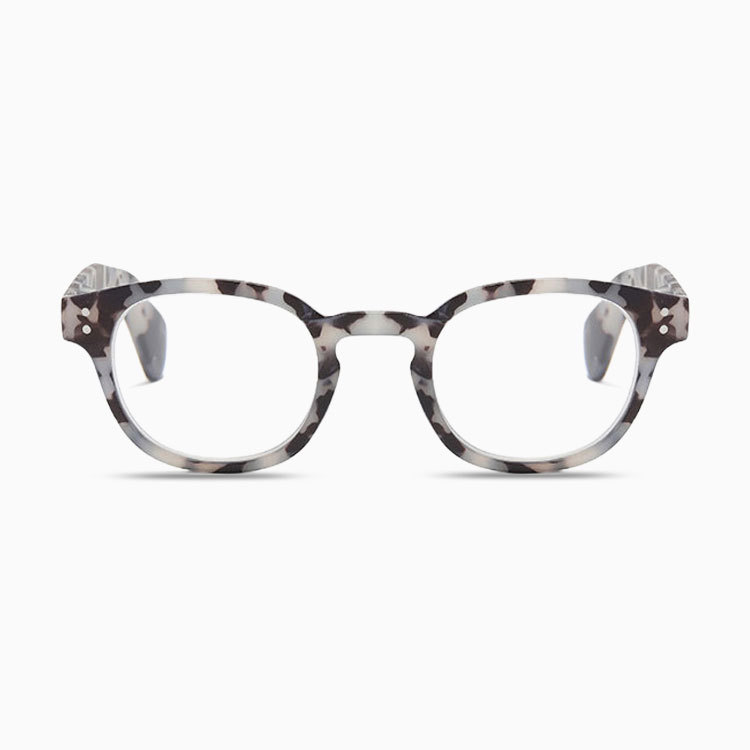 Eterlens ｜ べっこう風ボストンフレーム ｜ ブルーライトカット ｜ キーホールブリッジ老眼鏡