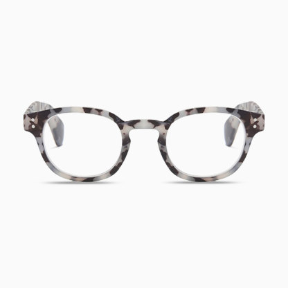 Eterlens ｜ べっこう風ボストンフレーム ｜ ブルーライトカット ｜ キーホールブリッジ老眼鏡