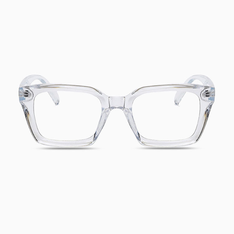 【小顔効果・太縁フレーム】Eterlens おしゃれなビッグフレーム老眼鏡｜クラシック 黒縁｜ブルーライトカット機能｜顔型カバー ｜ユニセックス