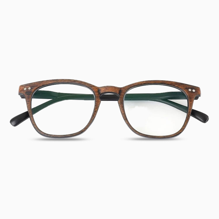 Eterlens │木目調フレームデザイン│ 二重焦点調光+累進多焦点 │ レトロな遠近両用老眼鏡-Eterlens