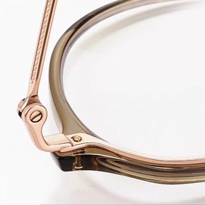 Eterlens｜メタルブリッジ8g超軽量｜ブルーライトカット｜クラシックレトロな老眼鏡-Eterlens