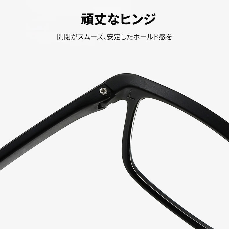 スポーツスタイル累進多焦点調光レンズ老眼鏡