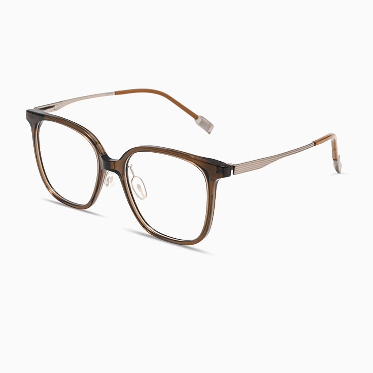 Eterlens｜レトロ感漂うビッグフレームメガネ | ファッショナブルなグラデーションカラー｜素っぴんでも盛れる一本