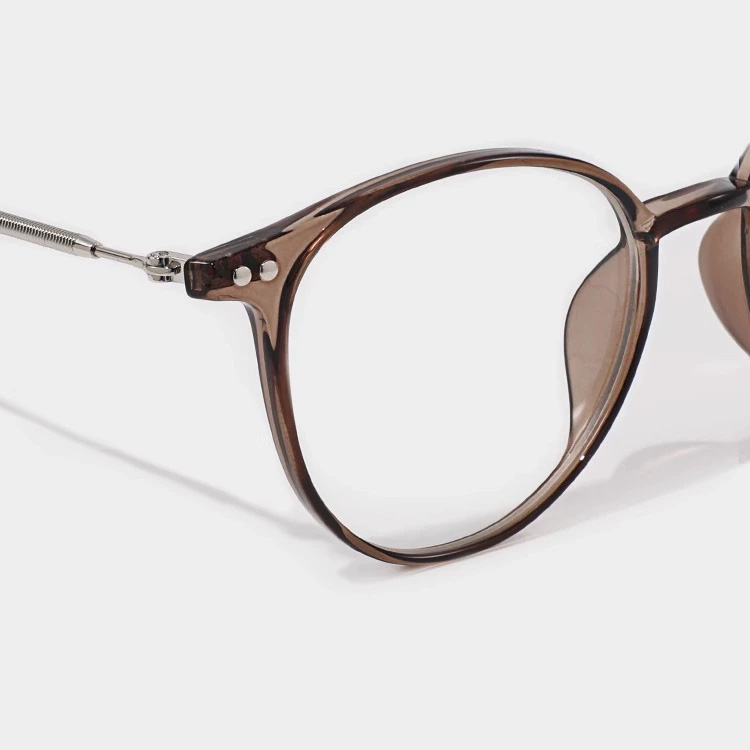 11g グラデーションチークレンズ｜ブルーライトカット｜おしゃれで若く見える老眼鏡 | Round BlueGuard - 商品画像 4/10