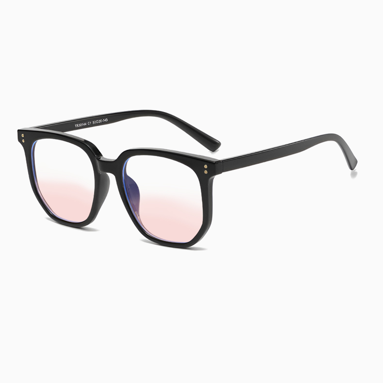 Eterlens｜ビッグフレームのチークメガネ｜小顔効果