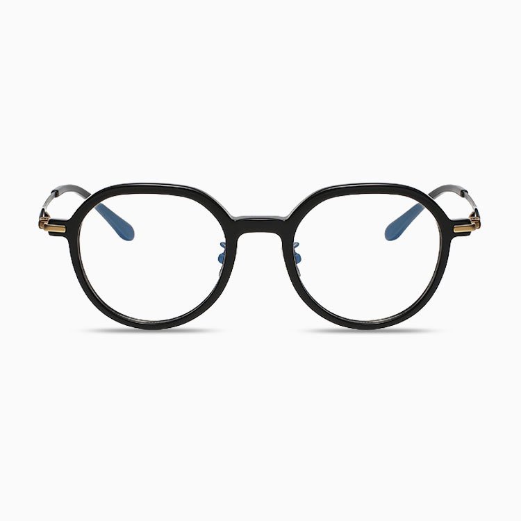 Eterlens|ミニマルなチタン製小さめメガネ|クラシックレトロ