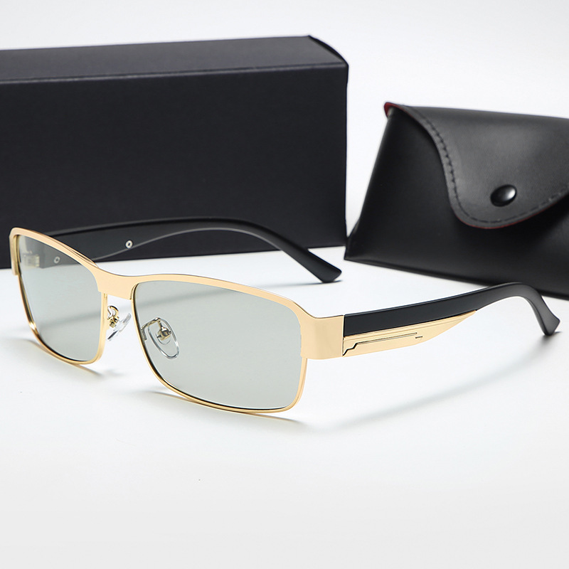 【昼夜兼用偏光サングラス】昼夜兼用、変色、調光、アウトドア、偏光、運転、ダングラス、目を守る、アクセサリー、紫外線ガット-老眼鏡 おしゃれ-Eterlens