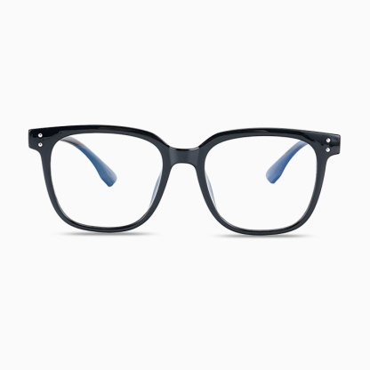 【小顔効果・15.3g超軽量】Eterlens 知性の窓シリーズ 老眼鏡 おしゃれ | 高弾性TR90超軽量素材 | 洗練されたビッグスクエア型・度付き対応メガネ - 商品画像 1/14 (Wellington RxReady)