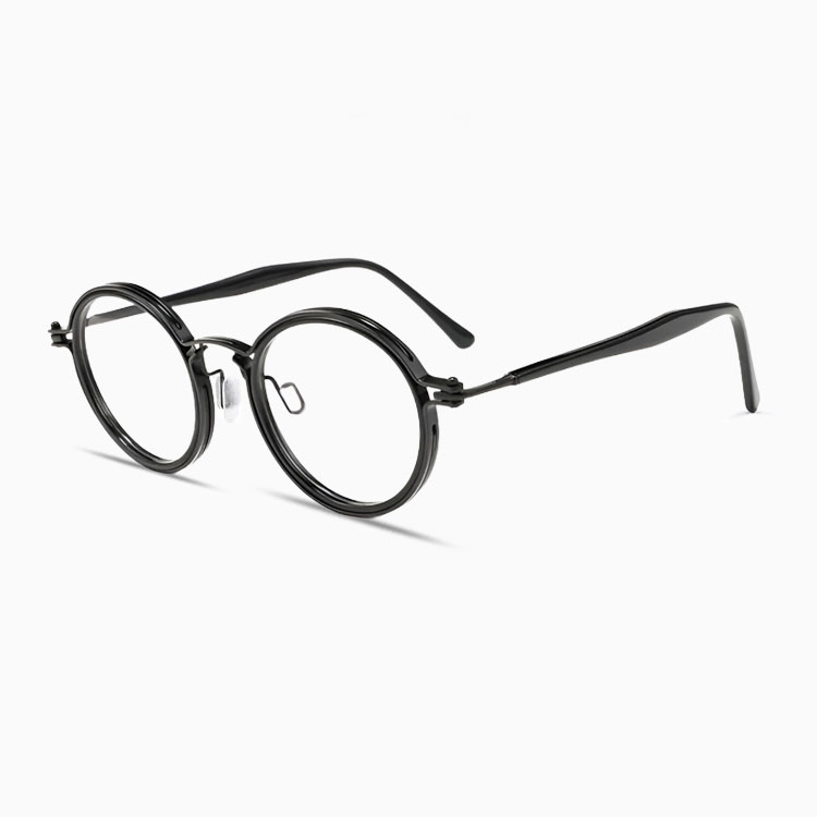 【小顔効果・レトロな鯖江風】Eterlens 老眼鏡 おしゃれ 丸メガネ 度付き | クラシックなボストン型軽量フレーム | べっ甲調デザイン・男女兼用 商品画像 19