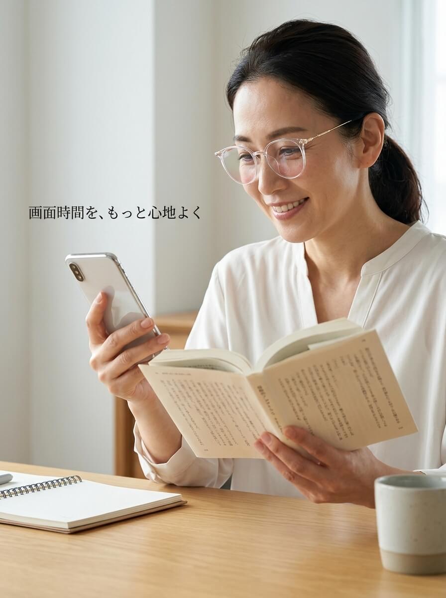 すっぴんでも自信 チークメガネ