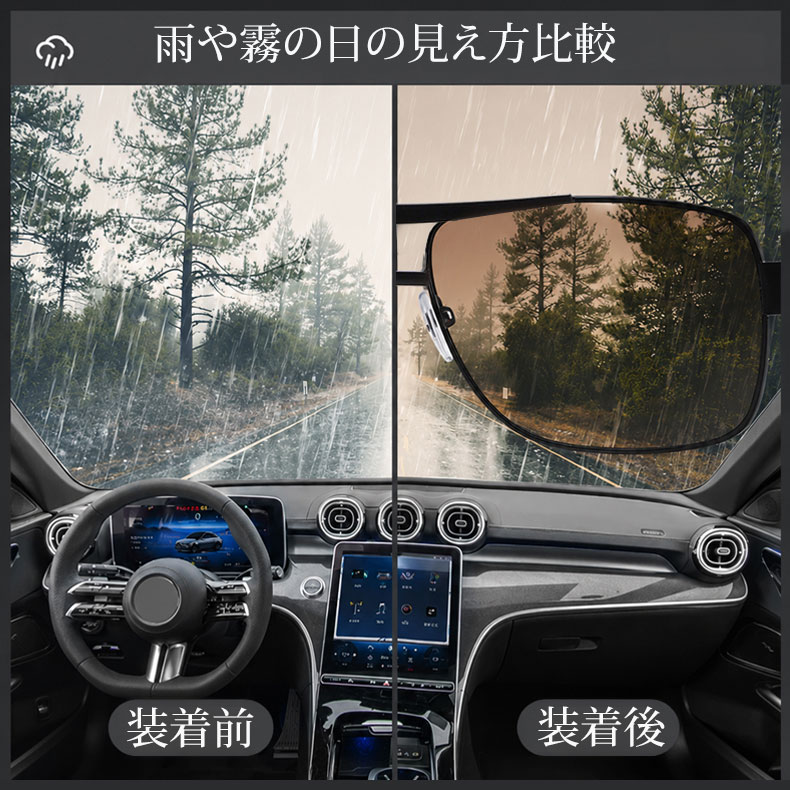 Eterlens │ダブルブリッジ 遠近両用サングラス＆老眼鏡2in1