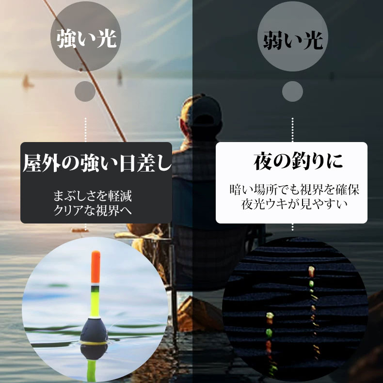 Eterlens │ダブルブリッジ 遠近両用サングラス＆老眼鏡2in1