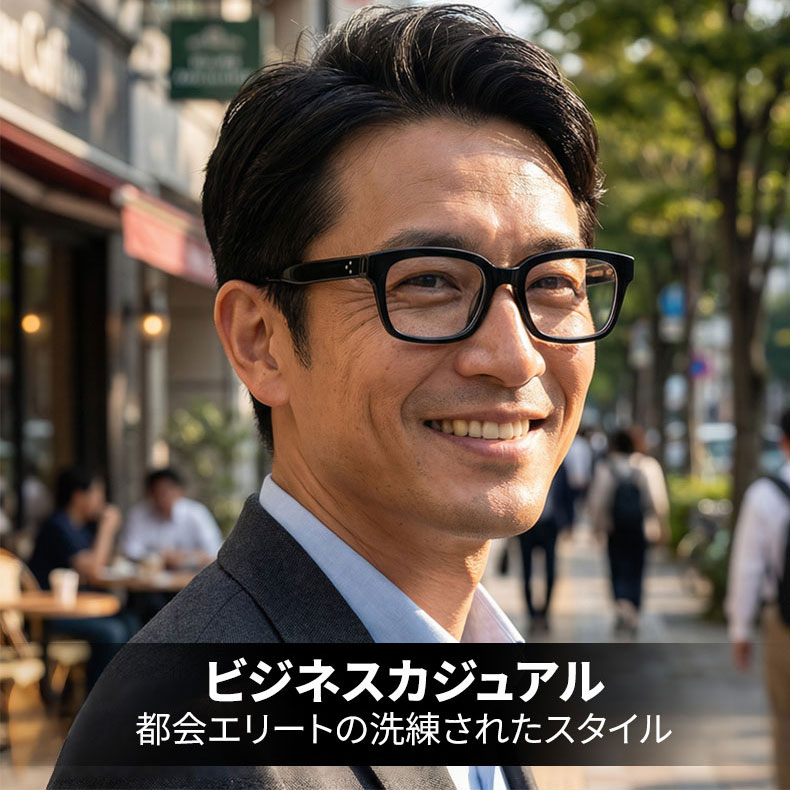 Eterlens 老眼鏡【ジ・エディット】| かけるだけで私が変わる| 究極の小顔効果ビッグフレーム | ブルーライトカット |遠近両用 |おしゃれ - 商品画像 3/12 (Wellington Progressive)