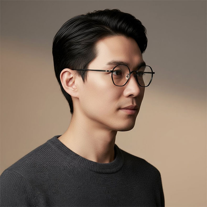 Eterlens | 16g スプラウトパット仕様のオクタゴン型メガネ | 匠の技が光る一本