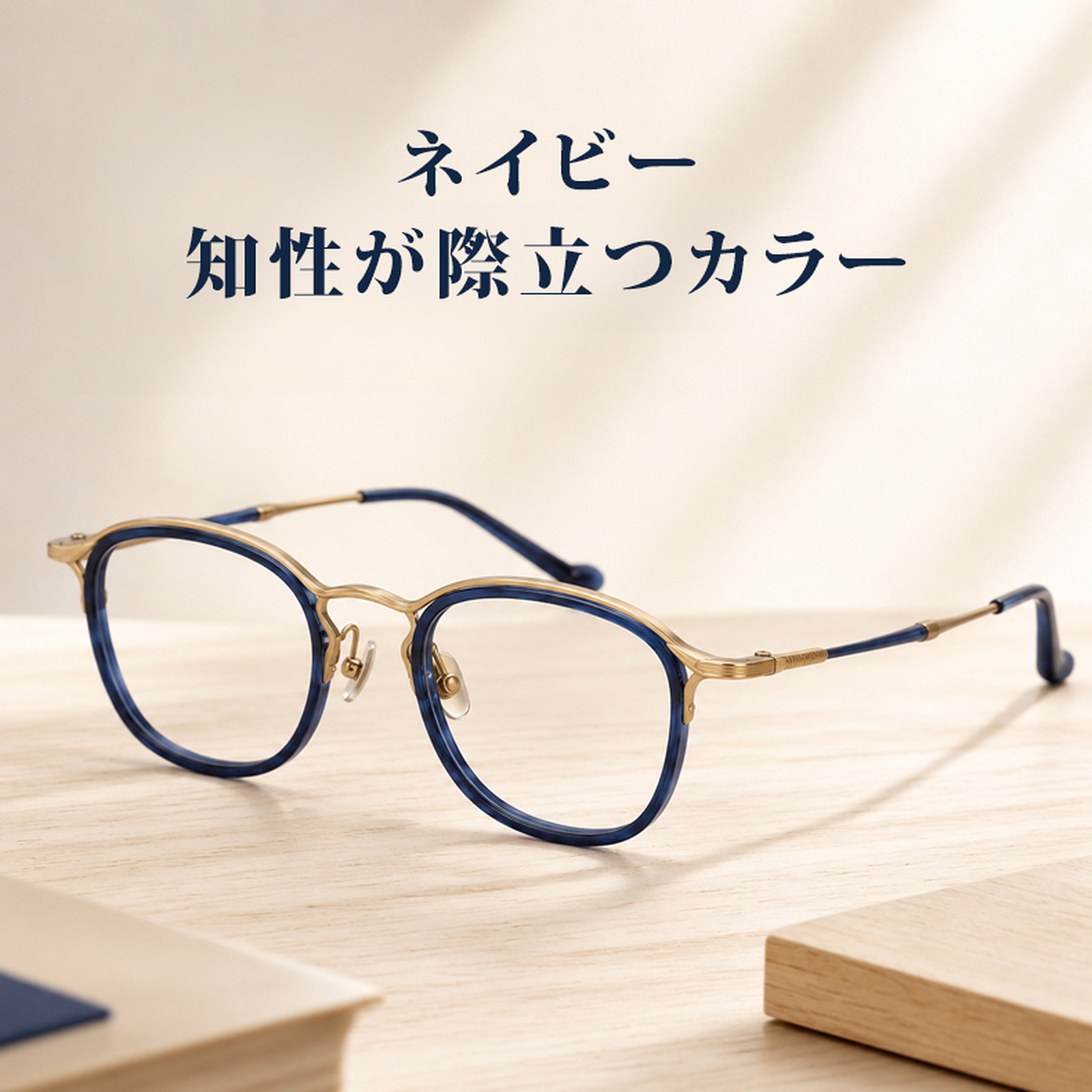 11.5g 軽量で個性的なチタンメガネ｜匠の技が光る一本 | Wellington RxReady | Eterlens 商品画像 8