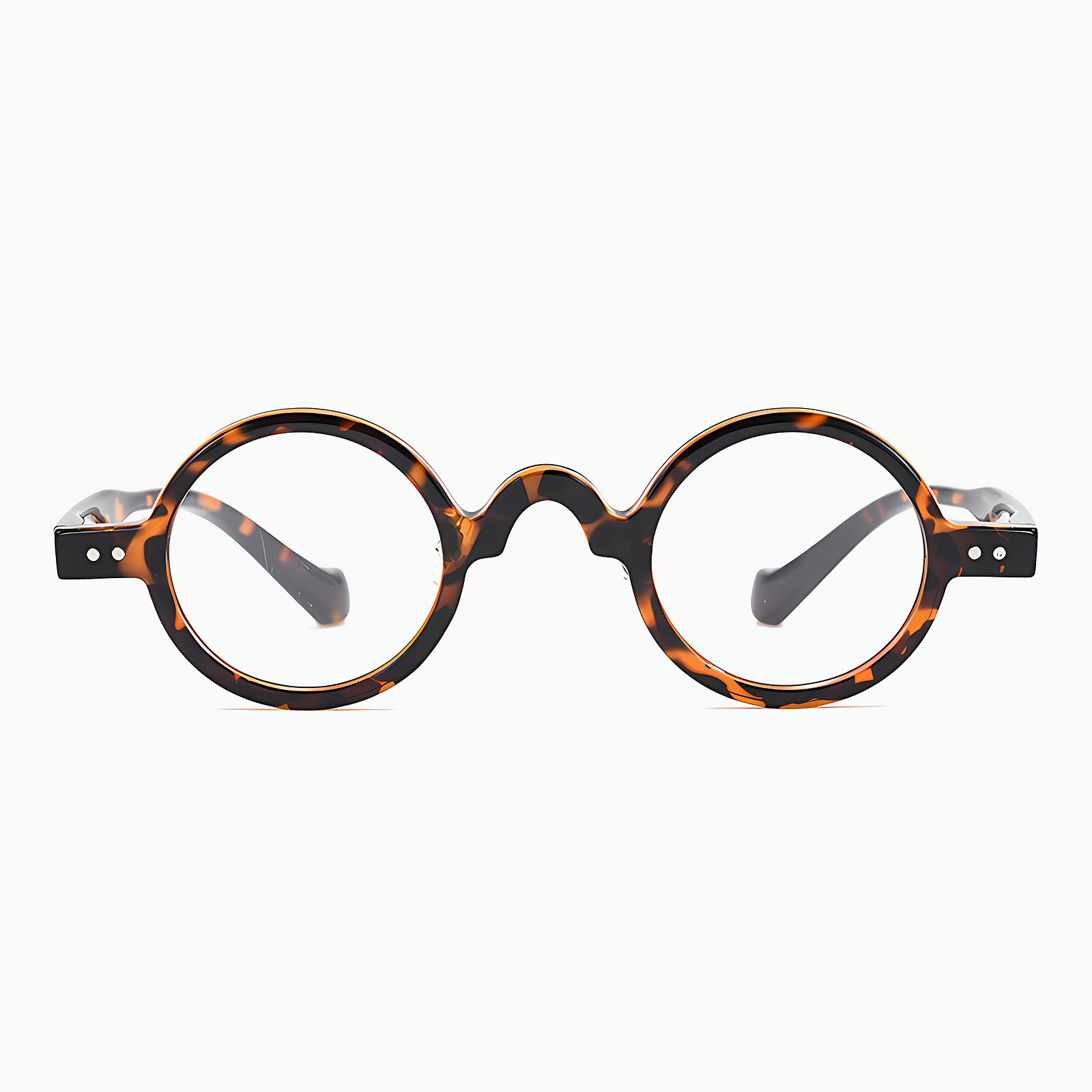 【超軽量14.6g・時の円環】Eterlens | 柔軟TR素材・極小ラウンド【Fashion-Round】| 鼻が痛くならない | アーティストの品格 メガネ |ストリート・ファッション - 商品画像 1/10 (Round RxRead
