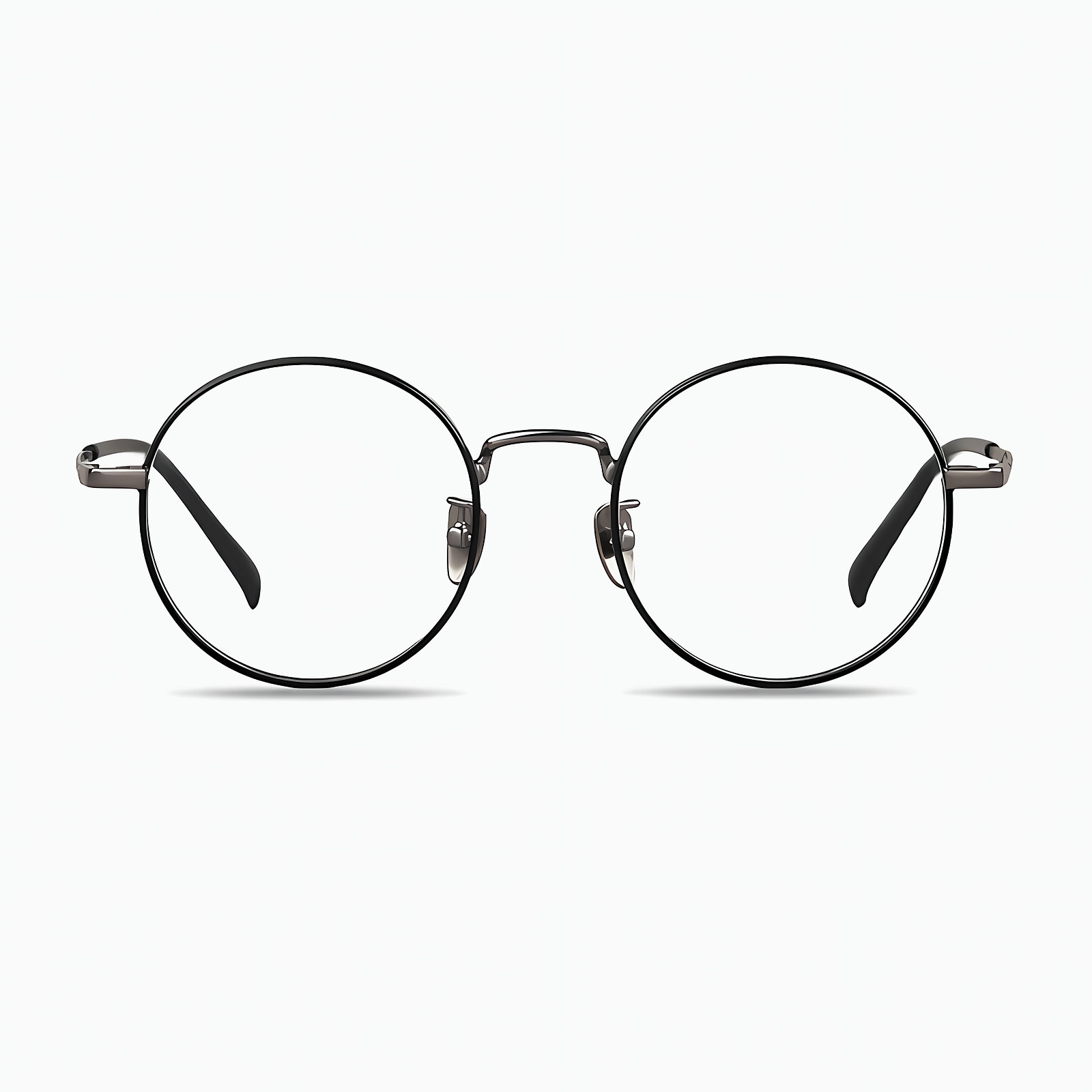 Eterlens | レトロな超軽量チタン製ラウンドフレームメガネ | 匠の技を