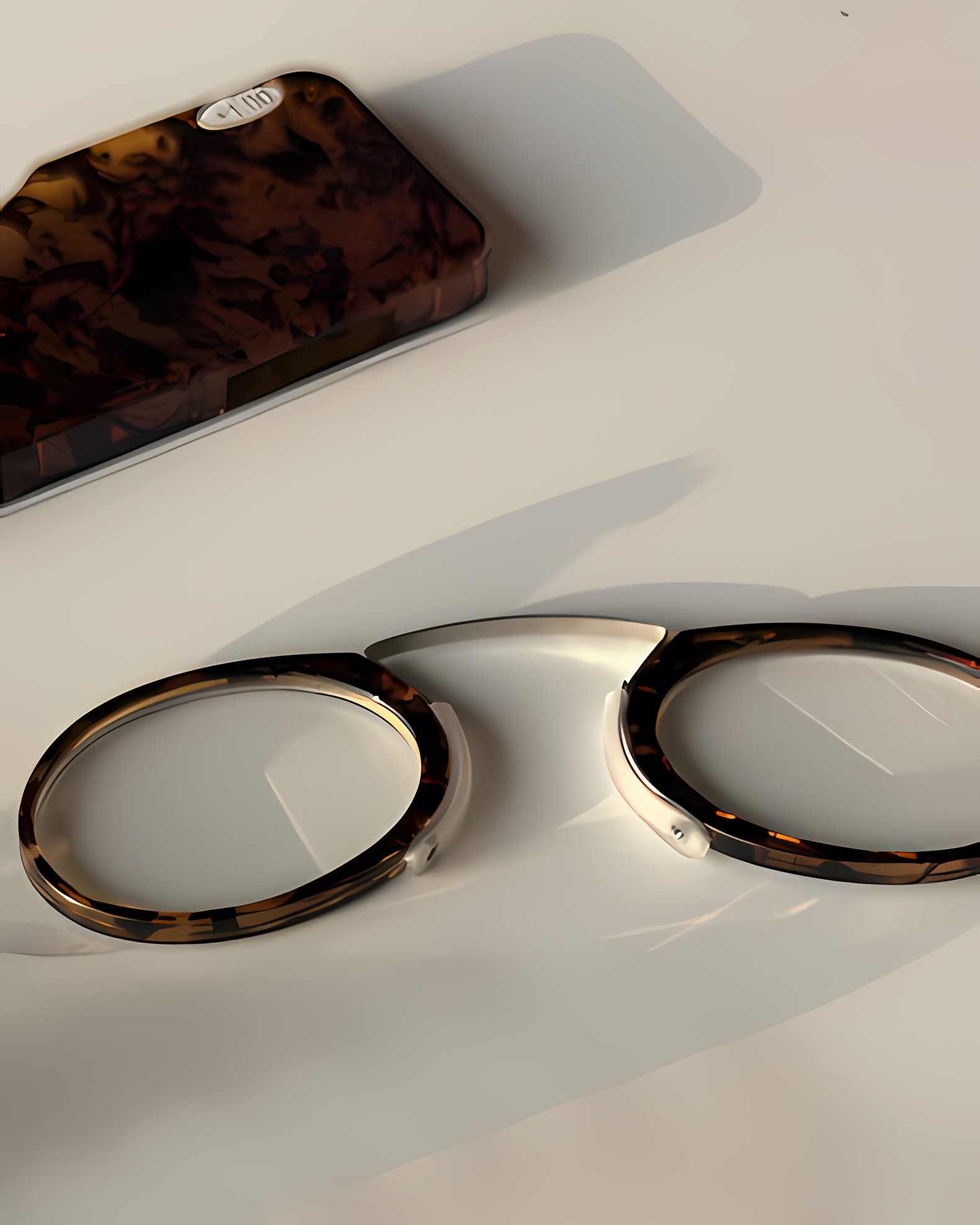 期間限定【1点買うともう1点無料】【財布サイズ・耳を圧迫しない】Eterlens | TR90製ノーズクリップ【Pocket-Air】| テンプルレス| 極薄型デザイン | 携帯性No.1&hellip; 商品説明画像 6