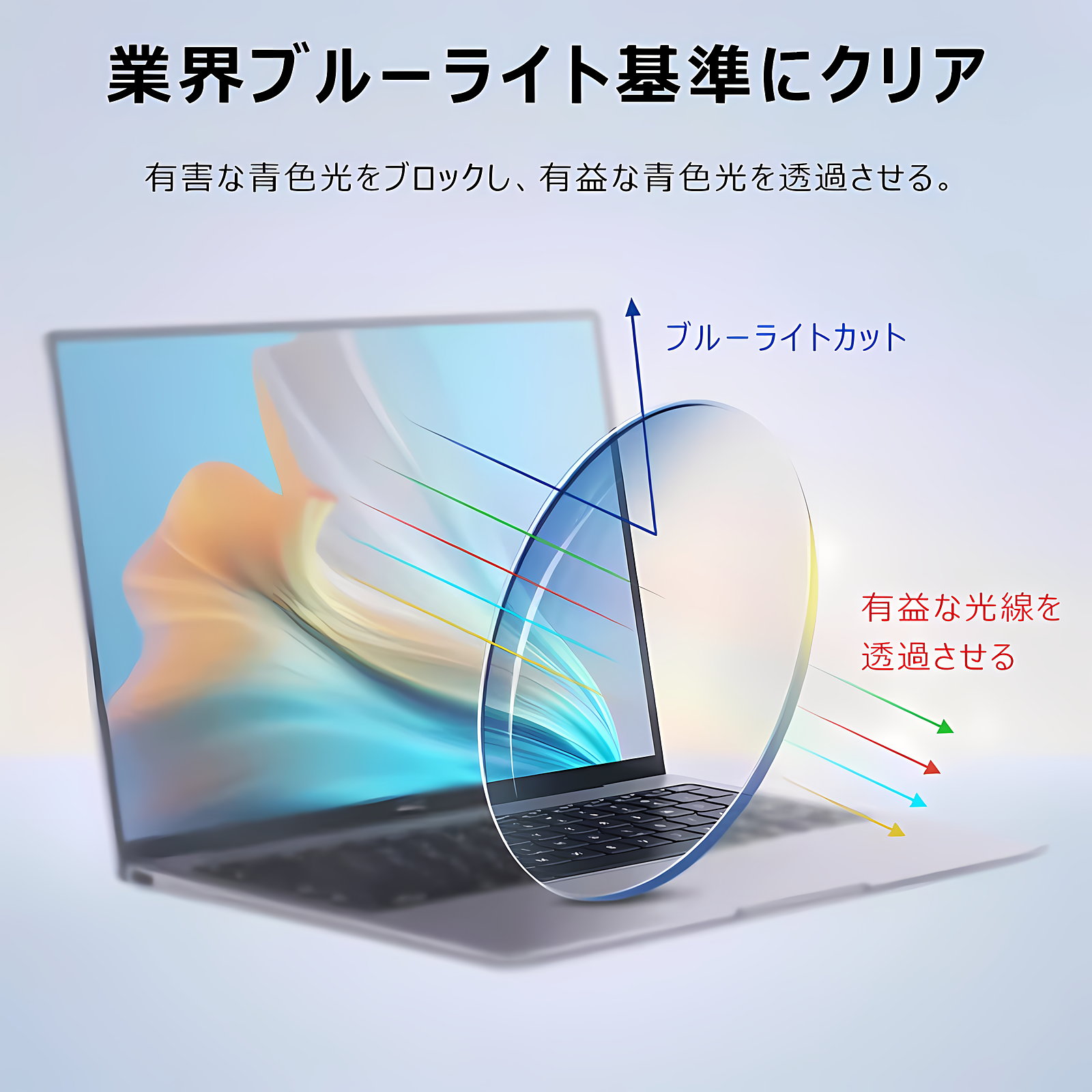 超軽量リムレスブルーライトカット老眼鏡 | Rimless Progressive | Eterlens 商品画像 6