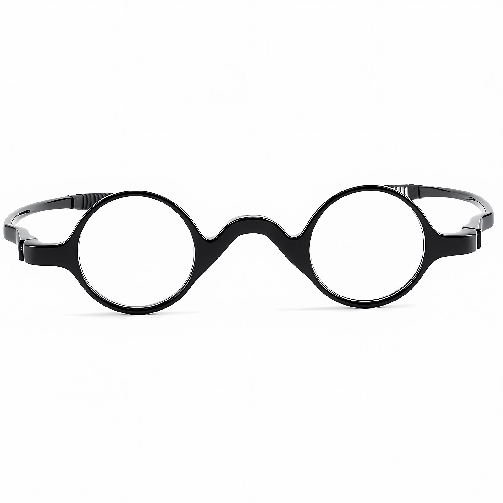 Eterlens｜高弾性TR素材 レトロ風ラウンド型メガネ│わずか11gの軽量設計、顔を挟まず│アジア人の顔立ちに合わせた設計│近視・遠視・乱視・老眼用レンズに対応