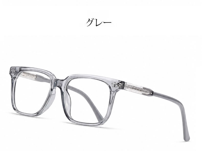 【調光・遠近両用】Eterlens 色が変わる老眼鏡｜大きなスクエア型｜芯張りテンプル｜アセテート｜ブルーライトカット 紫外線対策 ユニセックス 商品説明画像 15