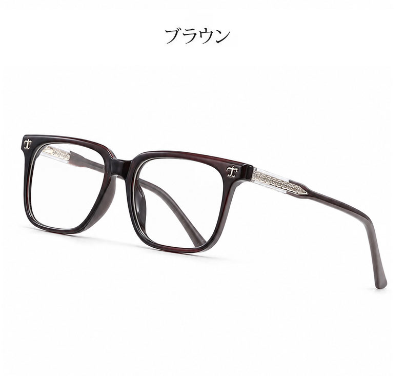 【調光・遠近両用】Eterlens 色が変わる老眼鏡｜大きなスクエア型｜芯張りテンプル｜アセテート｜ブルーライトカット 紫外線対策 ユニセックス 商品説明画像 16