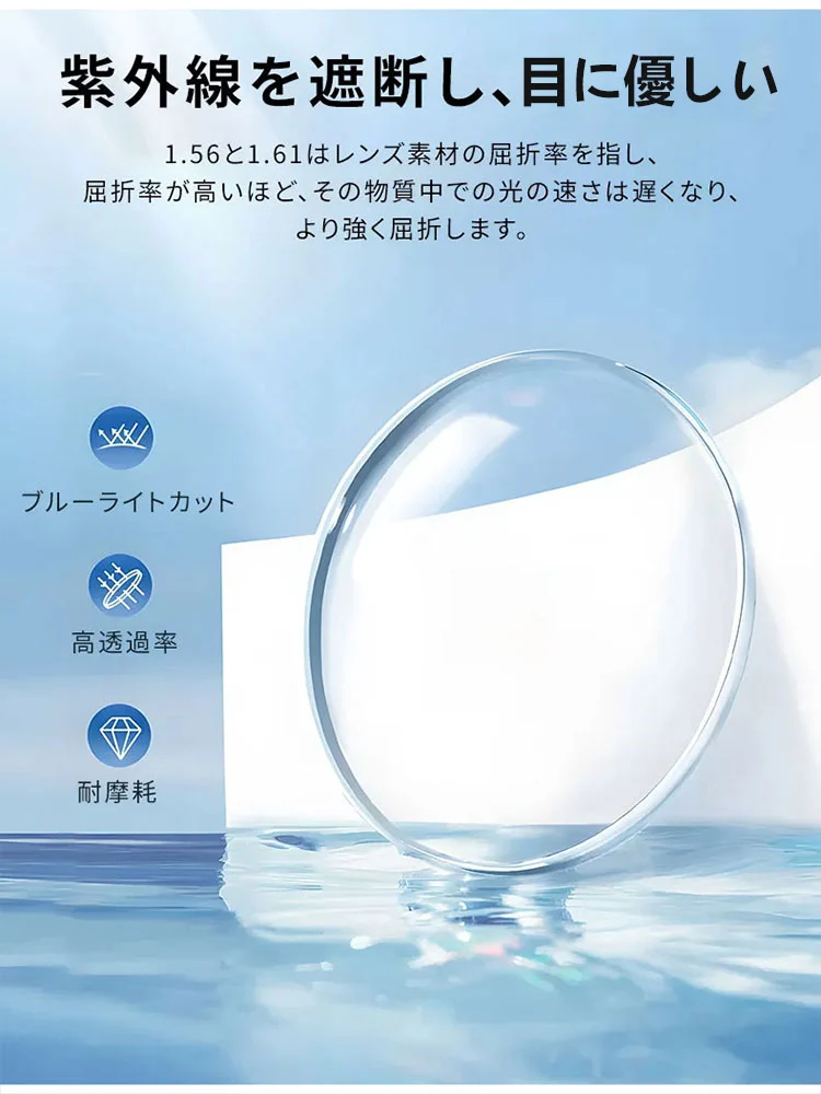 【ズレない・スポーツ設計】Eterlens 10.3g メガネ 度付き おしゃれ 運動用 | 超軽量・柔らかいTR素材 | ランニング・ジム・通勤・男女兼用 商品説明画像 16