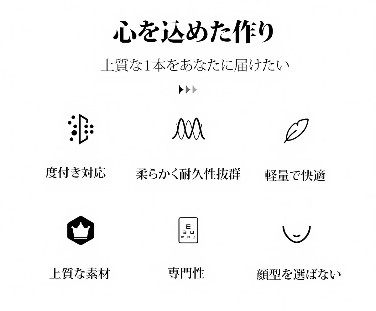 【時の円環・8.8g耐衝撃】Eterlens 職人魂が宿る『刻』コレクション | 純チタン製 極細レトロラウンド | 掛けていることを忘れる軽さ|度付き対応メガネ 商品説明画像 2