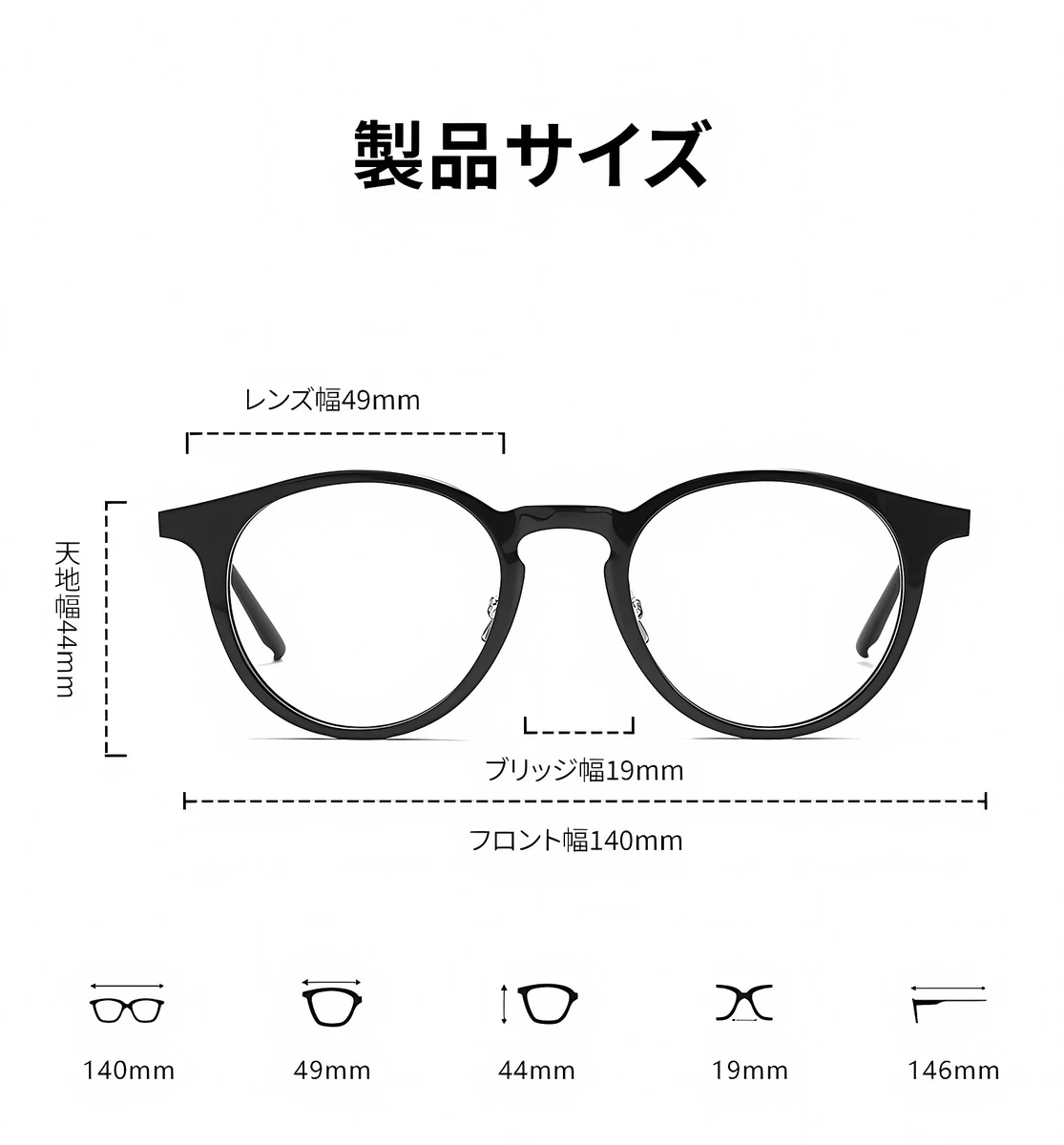 13.2g 上質感漂うクラシックアセテートメガネ | デザイナーズモデル | Boston FoldLite 商品説明画像 16