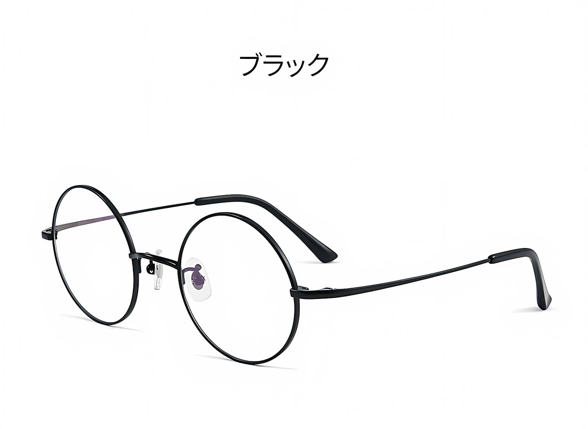 時の円環コレクション | 7g クラシックなレトロラウンドアメガネ | 軽量で快適 | Round FoldLite 商品説明画像 12