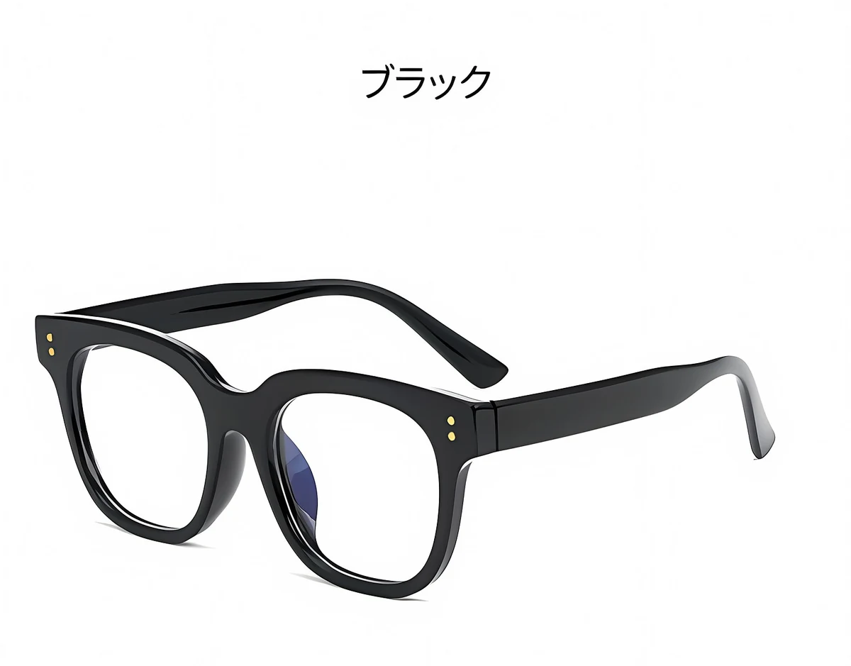 知性の窓レトロ風太セルフレームメガネ | クラシックな太セル | コーデしやすい | Wellington RxReady 商品説明画像 16