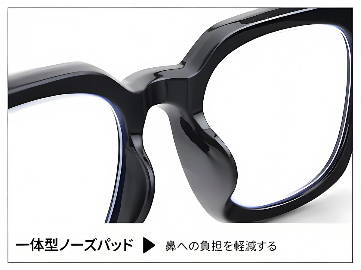 ETERLENS | 小顔効果・超軽量TR | 水墨画風ビッグフレーム | 快適な見え心地 | おしゃれ 老眼鏡 商品説明画像 18
