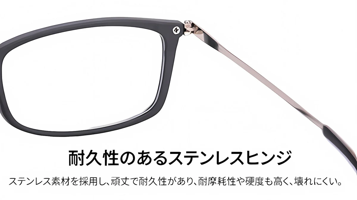 【超薄型・持ち運びに便利】Eterlens 老眼鏡 おしゃれ 丸メガネ | TR+メタル超軽量フレーム | ケース付き・男女兼用 商品説明画像 8