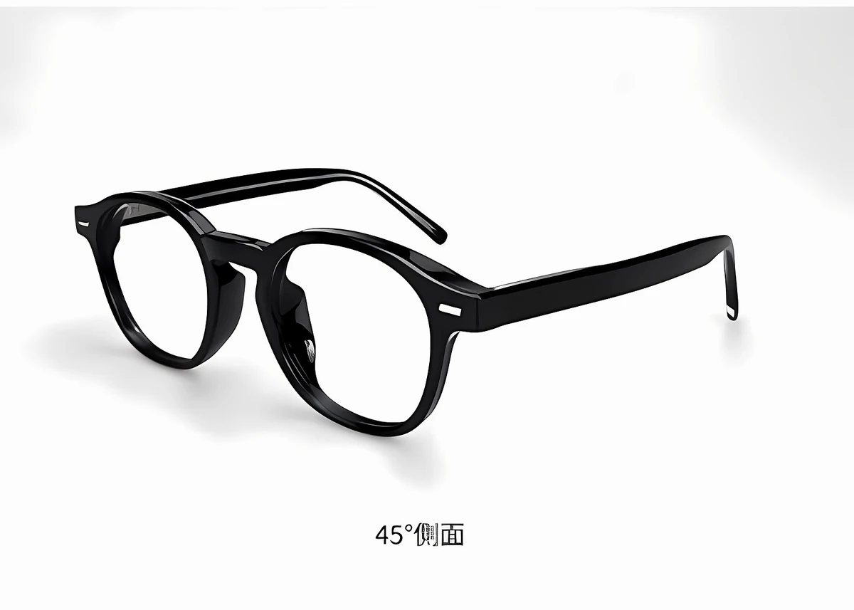 【匠仕上げ・芯張りテンプル】Eterlens 度付きメガネ|高密度アセテート|上質でクラシックなボストン型|超軽量・高耐久・おしゃれ 商品説明画像 15