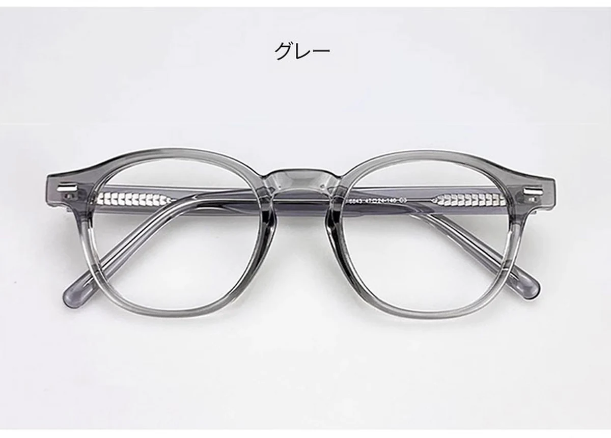 【匠仕上げ・芯張りテンプル】Eterlens 度付きメガネ|高密度アセテート|上質でクラシックなボストン型|超軽量・高耐久・おしゃれ 商品説明画像 16