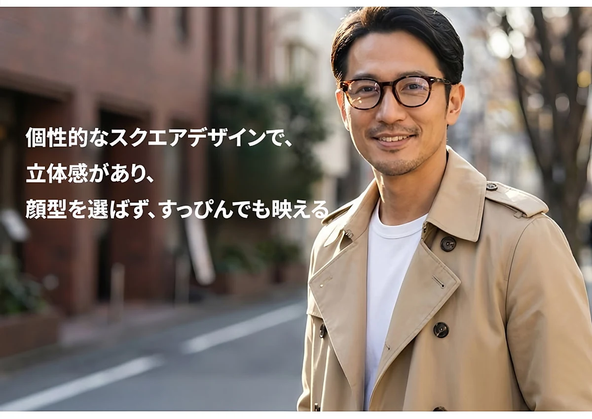 【知性の窓】18.6g ボストン型キーホールブリッジメガネ | Eterlens度付き対応 | 小顔効果・レトロでモダン | お洒落 伊達メガネ ユニセックス 商品説明画像 8