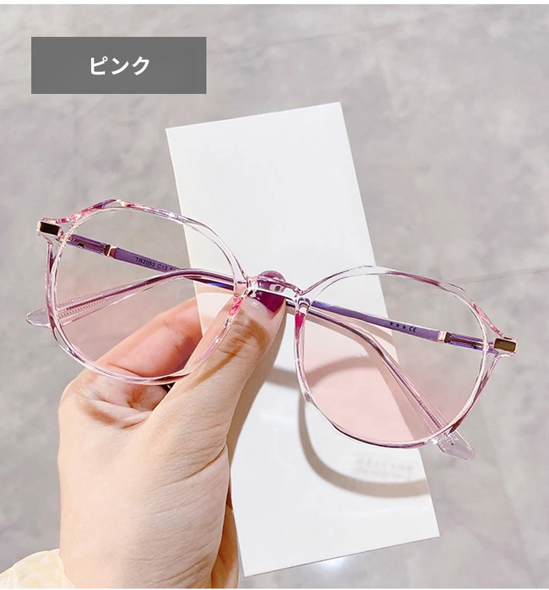 【ピンク系ライトレンズ・すっぴん美人】Eterlens 11g レディース メガネ |TR90×メタル軽量フレーム|血色感アップ・顔まわりをすっきり見せる印象の女性専用設計 商品説明画像 6