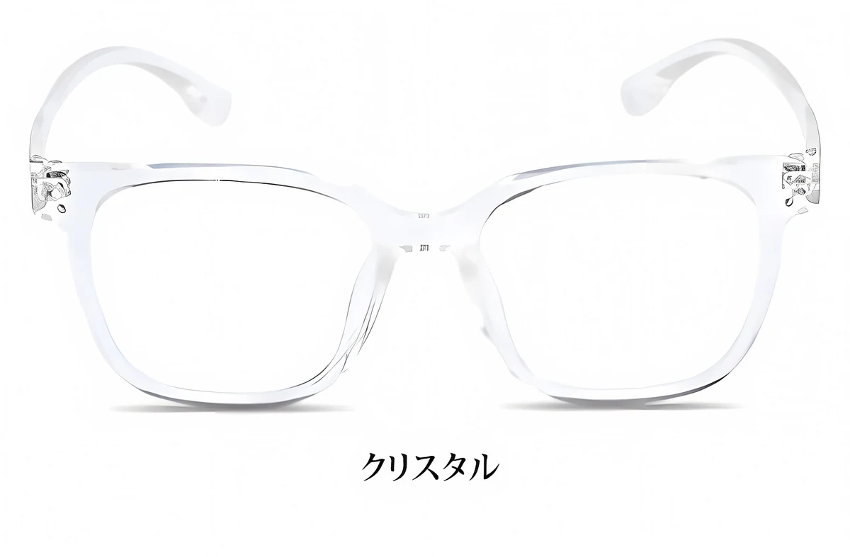 【小顔効果・15.3g超軽量】Eterlens 知性の窓シリーズ 老眼鏡 おしゃれ | 高弾性TR90超軽量素材 | 洗練されたビッグスクエア型・度付き対応メガネ 商品説明画像 24