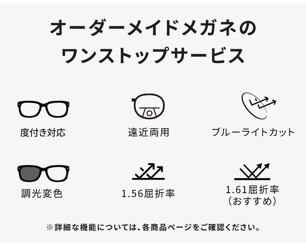 【小顔効果・ミニマルなデザイン】Eterlens 度付きメガネ レディース おしゃれ | 17gチタン超軽量フレーム | 知的なスクエア型 商品説明画像 14